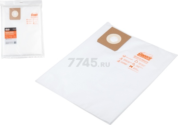 Мешок для пылесоса GEPARD для Wortex VC 2014 WS / Bosch Advanced VAC 20 (GP90112-111)