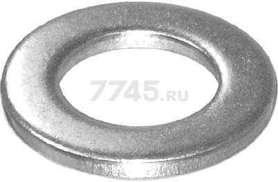 Шайба плоская М10 нержавеющая сталь DIN 125 STARFIX 500 штук (1252105)