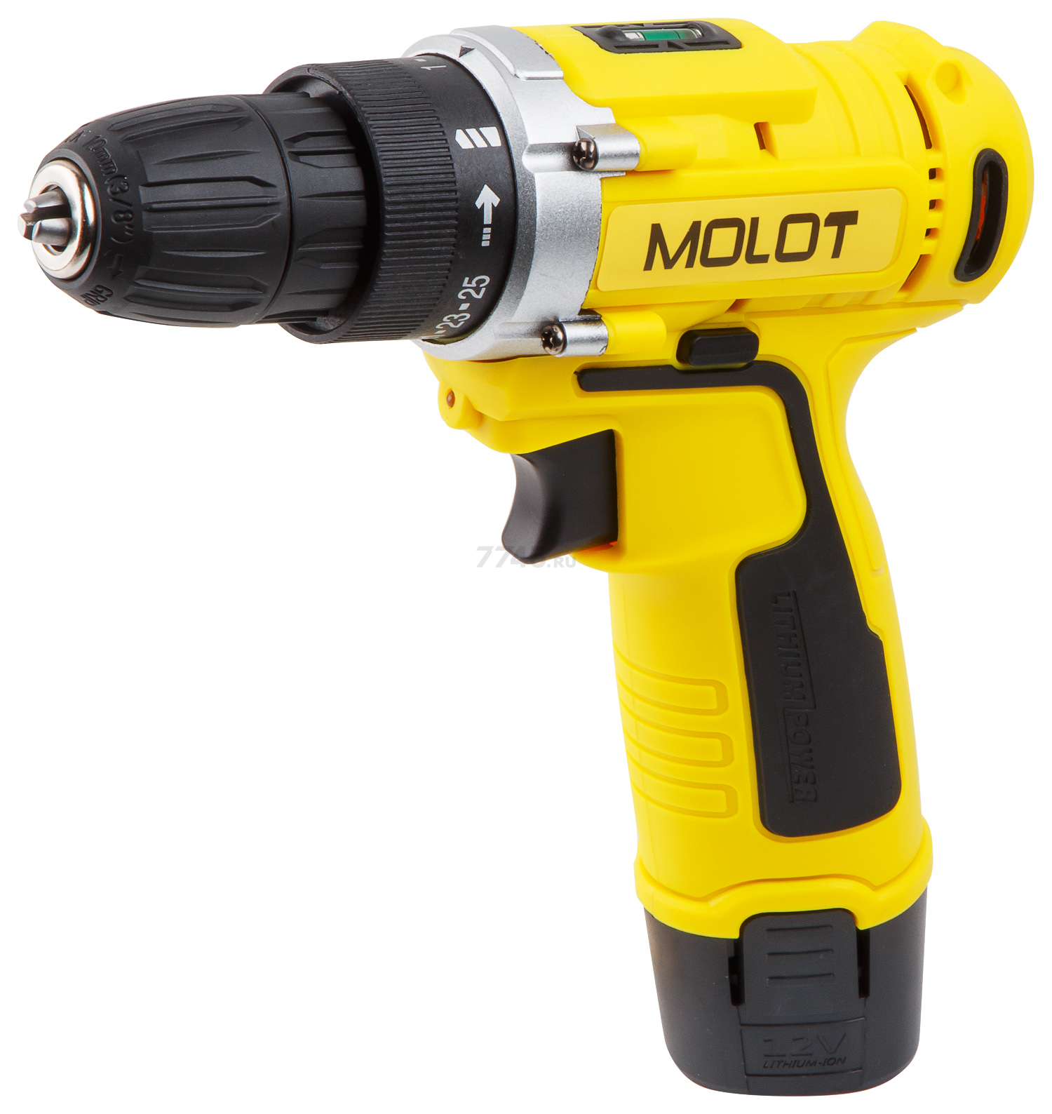Дрель-шуруповерт аккумуляторная MOLOT MBD 1213-1 Li (MBD12131Li0029) - Фото 2