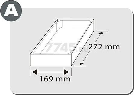 Набор головок 1/4", 3/8" 6 граней 50 предметов TOPTUL (GZA-5001) - Фото 2