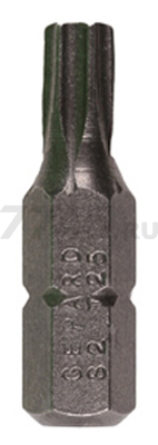 Бита для шуруповерта магнитная Torx T30 25 мм GEPARD 3 штуки (GP3513-25)