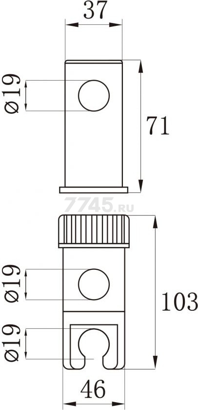 Душевой гарнитур AV ENGINEERING AVSSS-028 - Фото 9