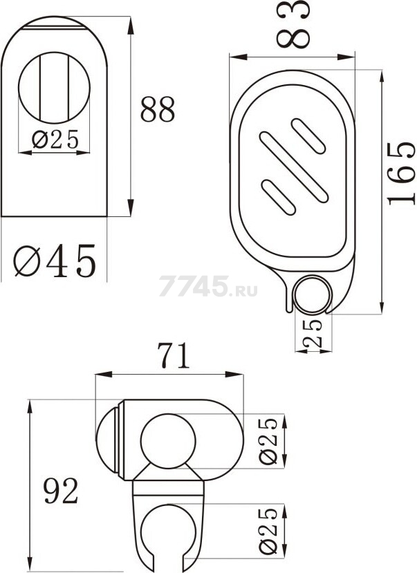 Душевой гарнитур AV ENGINEERING AVSSS-029 - Фото 9
