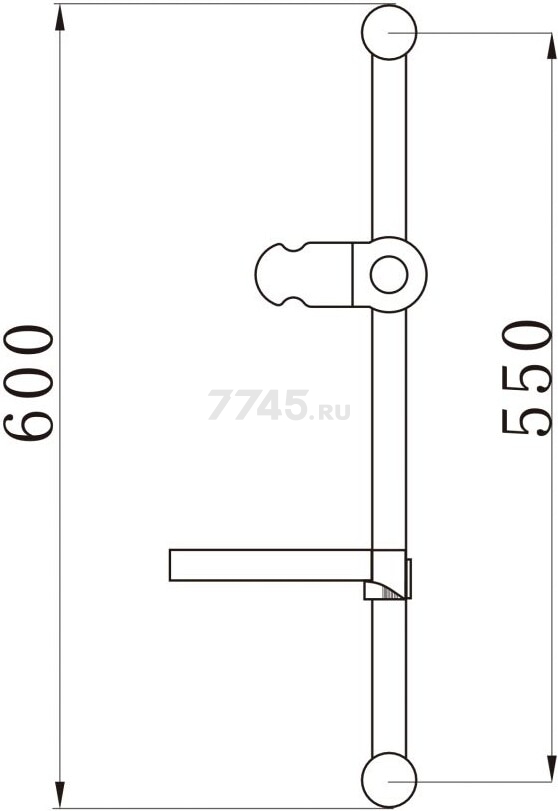 Душевой гарнитур AV ENGINEERING AVSSS-030 - Фото 8