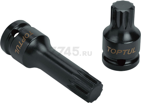 Бита ударная 1/2" SPLINE M16 TOPTUL (KADB1616L)