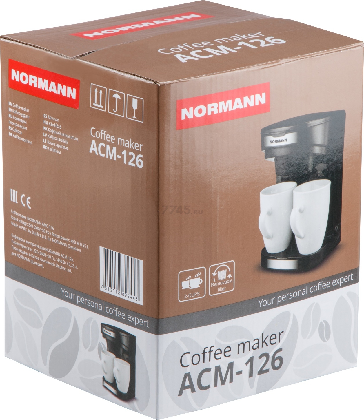 Кофеварка NORMANN ACM-126 - Фото 14