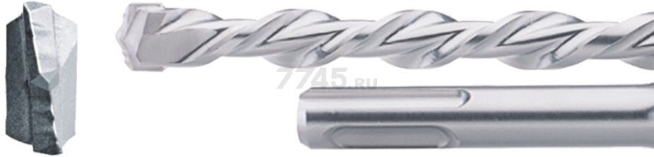 Бур (сверло) SDS-plus 6х150х210 мм MAKITA V-plus (B-47341) - Фото 2