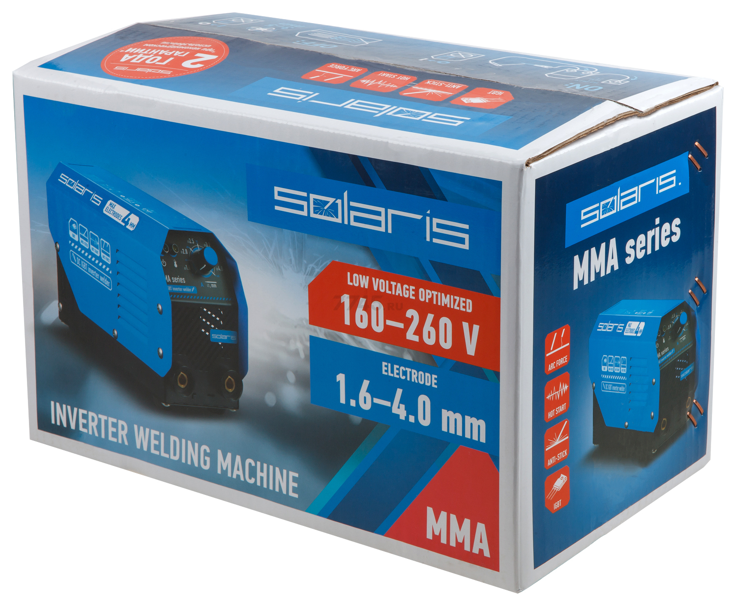 Инвертор сварочный SOLARIS MMA-200D - Фото 10