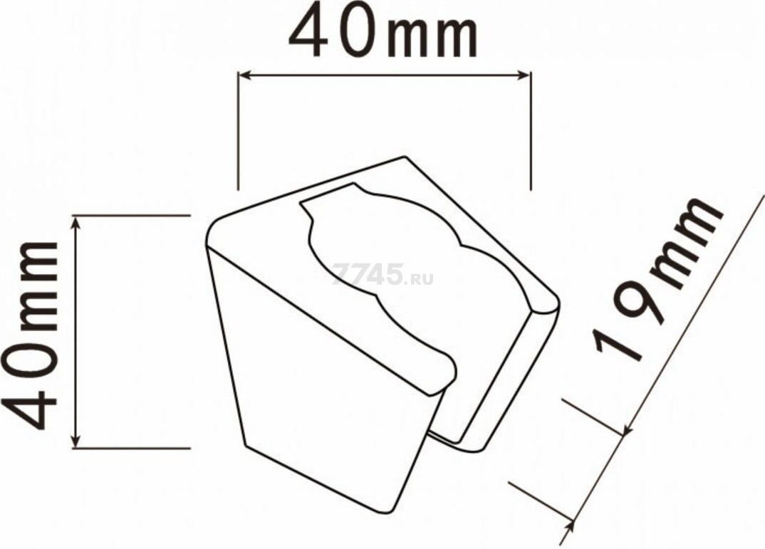 Держатель для душевой лейки AV ENGINEERING AVSSS-052 - Фото 3