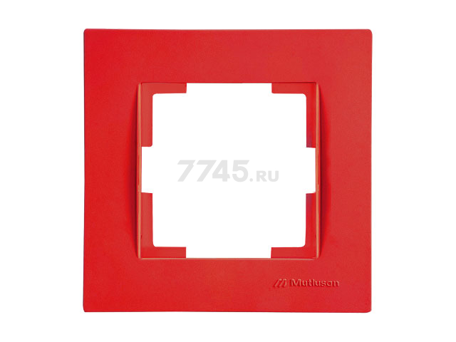 Рамка MUTLUSAN Rita красная (2220 800 1104)