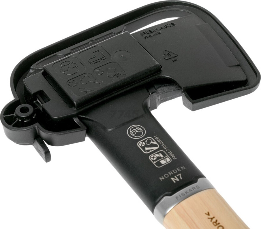 Топор универсальный 0,7 кг FISKARS Norden N7 (1051142) - Фото 13