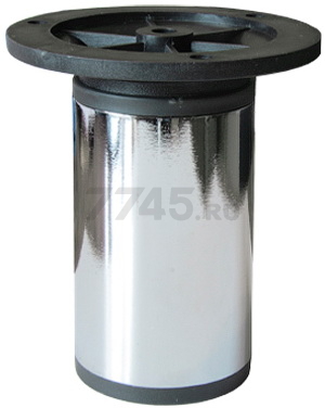 Опора мебельная STARFIX круглая d50х100-120 мм хром (SMF-5981)