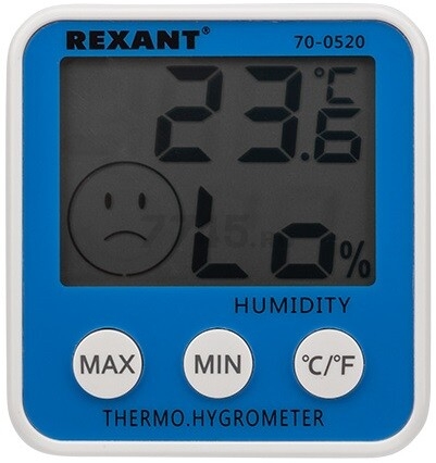 Термогигрометр электронный REXANT RX-108 (70-0520)