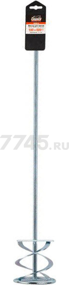 Насадка миксер 100х600 мм шестигранная GEPARD (GP4220-10) - Фото 2