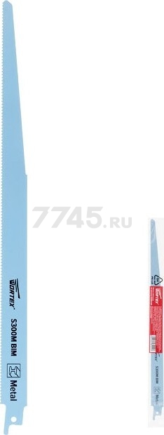 Полотно для сабельной пилы WORTEX по металлу S300M 300 мм (SSB3014B0018)