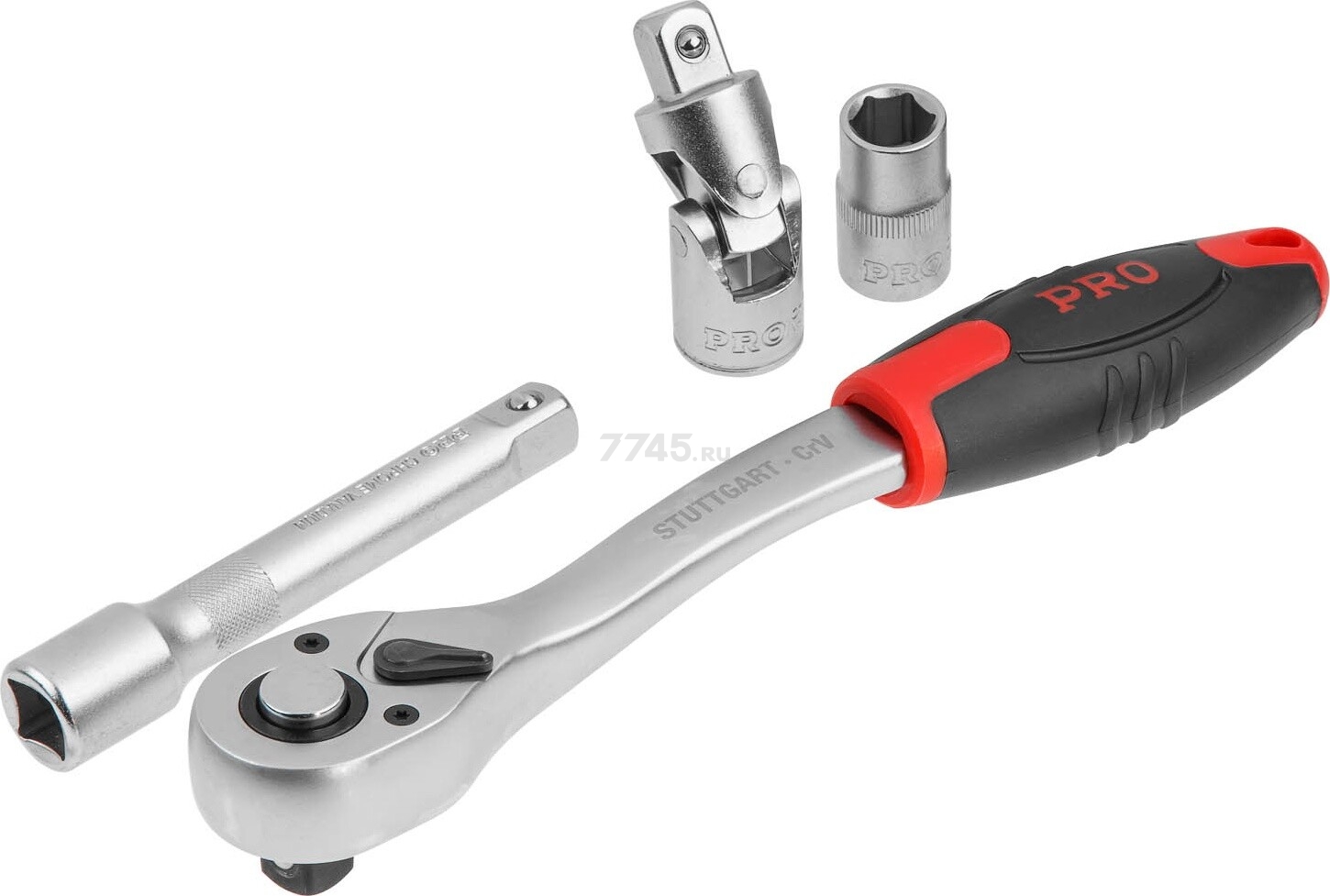 Набор инструментов 1/4", 1/2" 6 граней 82 предмета PRO STARTUL Stuttgart (PRO-082S) - Фото 7