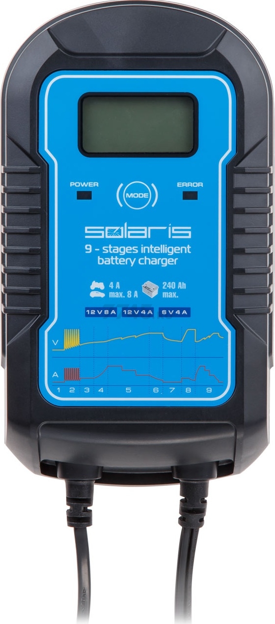 Устройство зарядное SOLARIS CH-81 Digital (CH81D011) - Фото 9