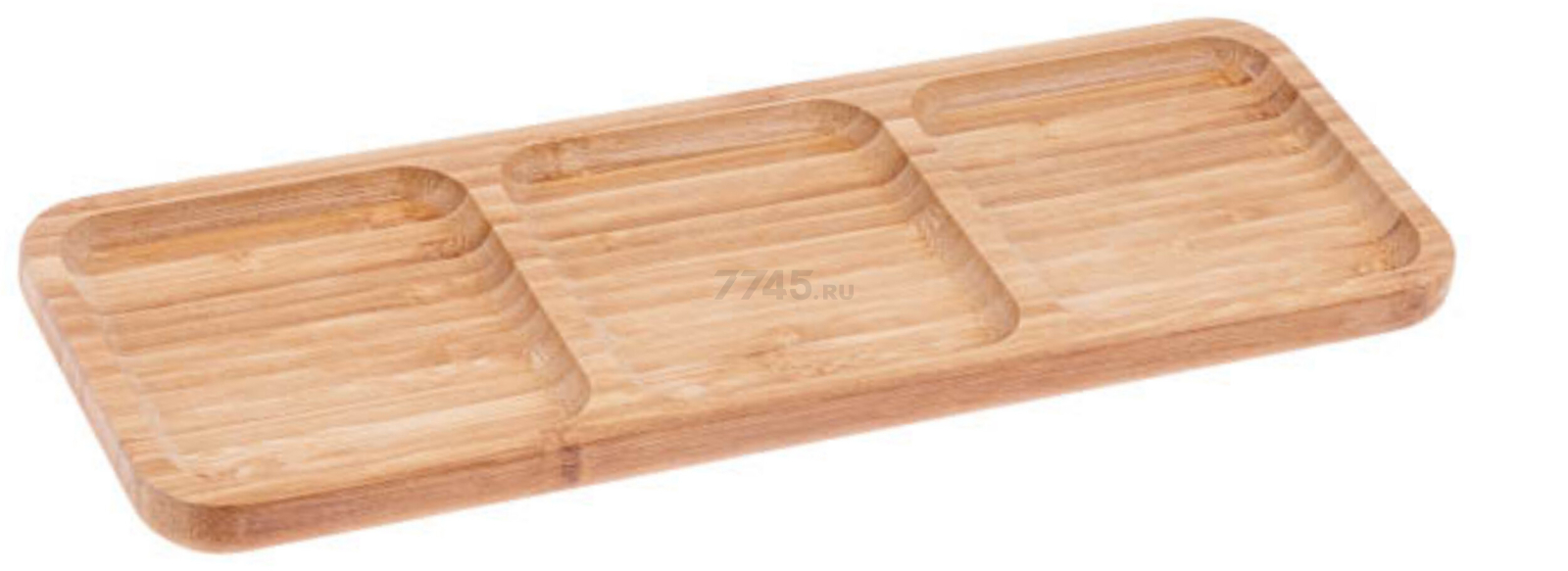 Менажница бамбуковая PERFECTO LINEA Bamboo 32,5х11 см (38-325115)