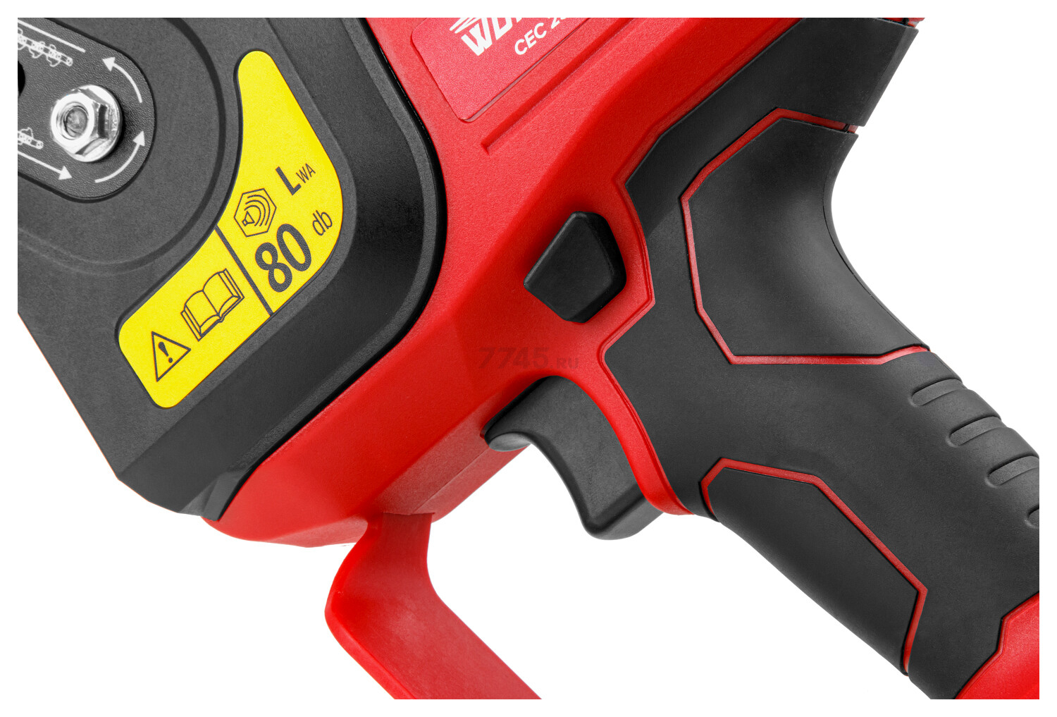 Пила цепная аккумуляторная WORTEX CEC 2518 XLT SOLO (0323166) - Фото 10
