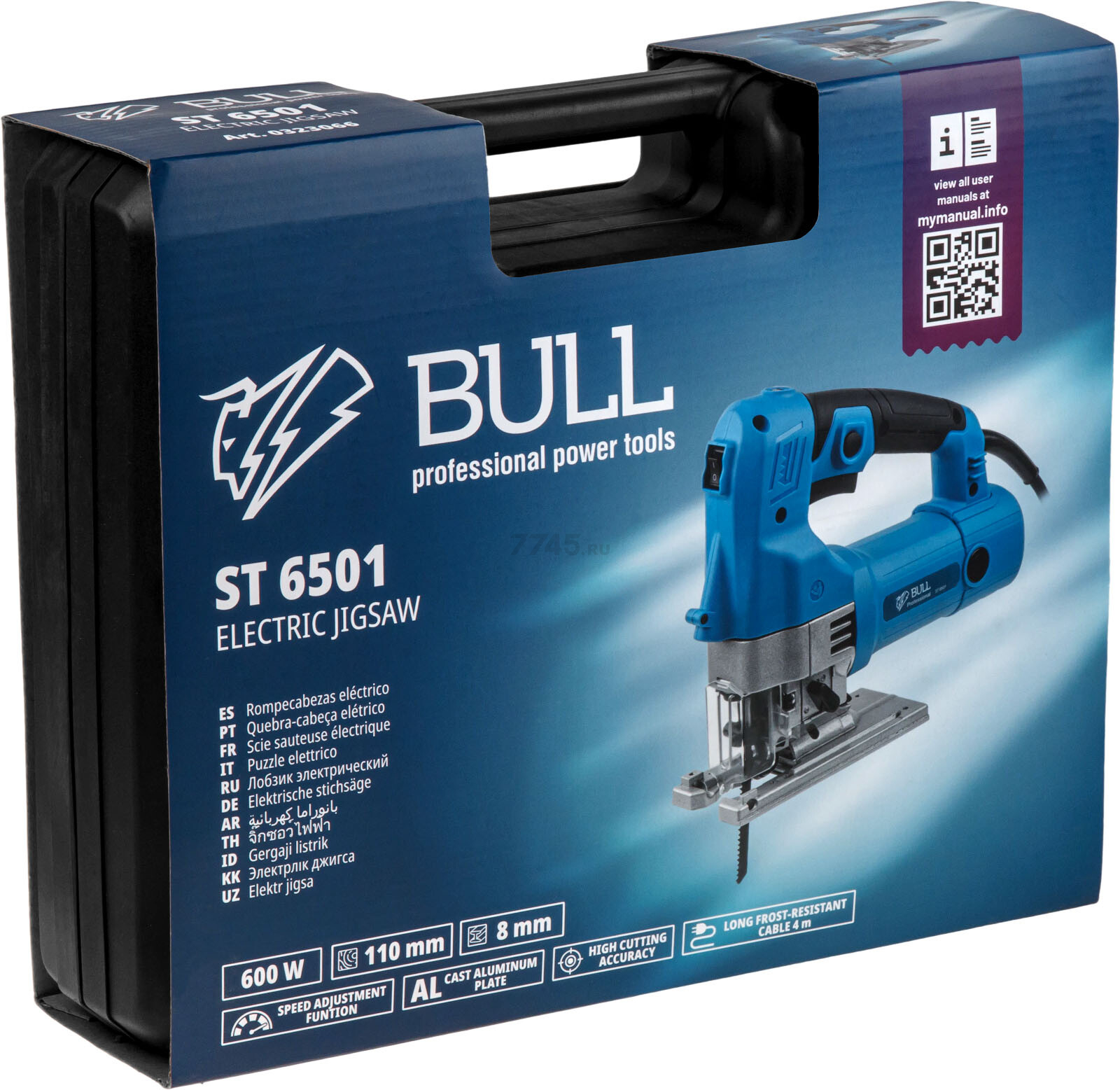 Электролобзик BULL ST 6501 (0323066) - Фото 3