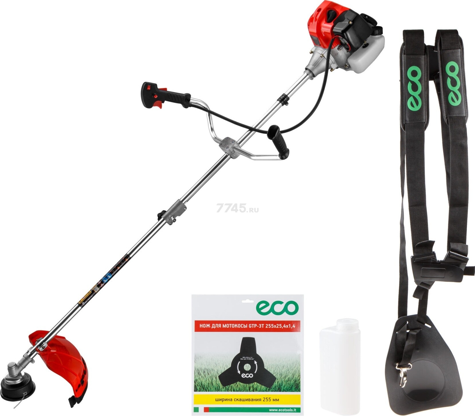 Бензиновый триммер (Мотокоса) ECO GTP-215S Power (EC1514-2) - Фото 2