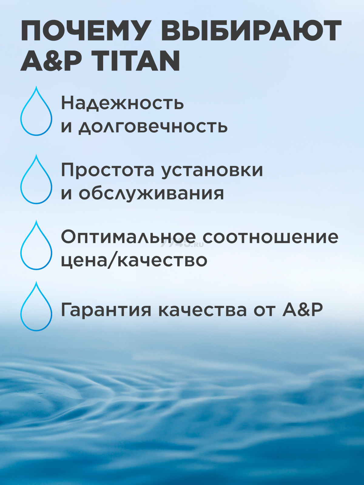 Насос циркуляционный A&P Titan-RS25-60-180 (AP118T007) - Фото 8