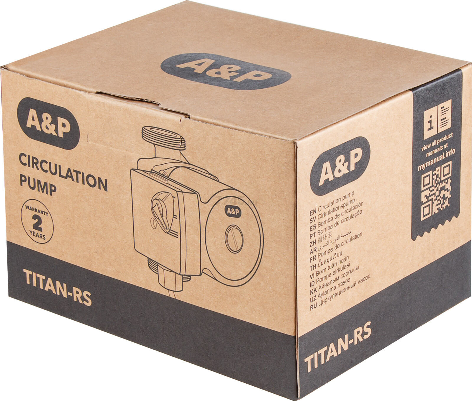 Насос циркуляционный A&P Titan-RS25-60-180 (AP118T007) - Фото 18