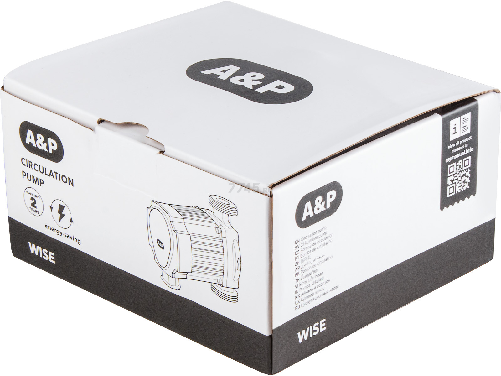 Насос циркуляционный A&P Wise-25/40-180 (AP118W003) - Фото 14