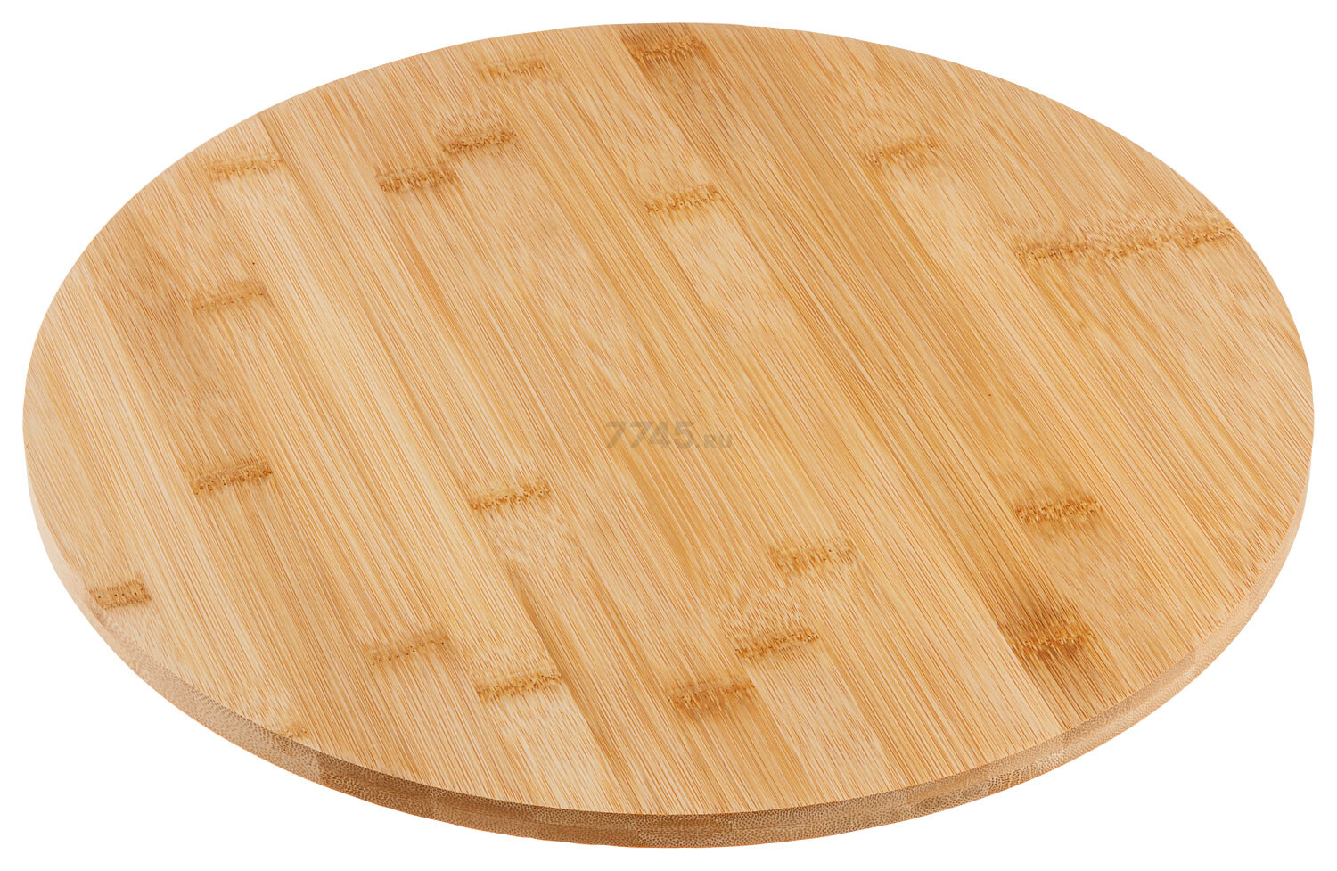 Блюдо бамбуковое круглое вращающееся PERFECTO LINEA Bamboo 35,5х1,2 см (35-355120) - Фото 3