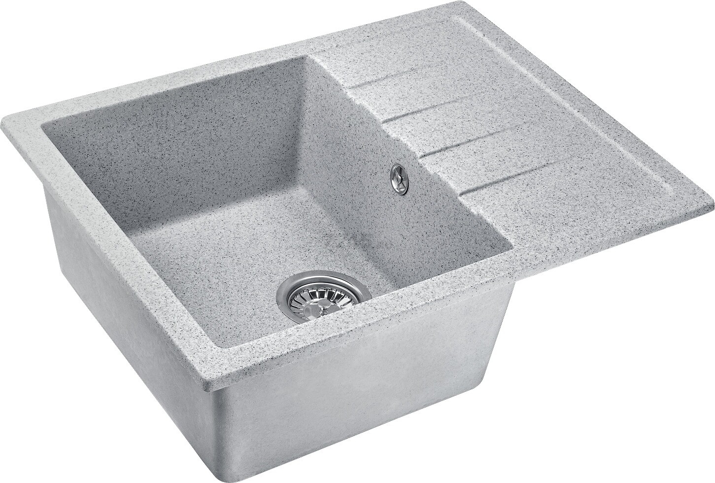 Мойка из искусственного камня AV ENGINEERING Best серый (AV650500BGRA) - Фото 5