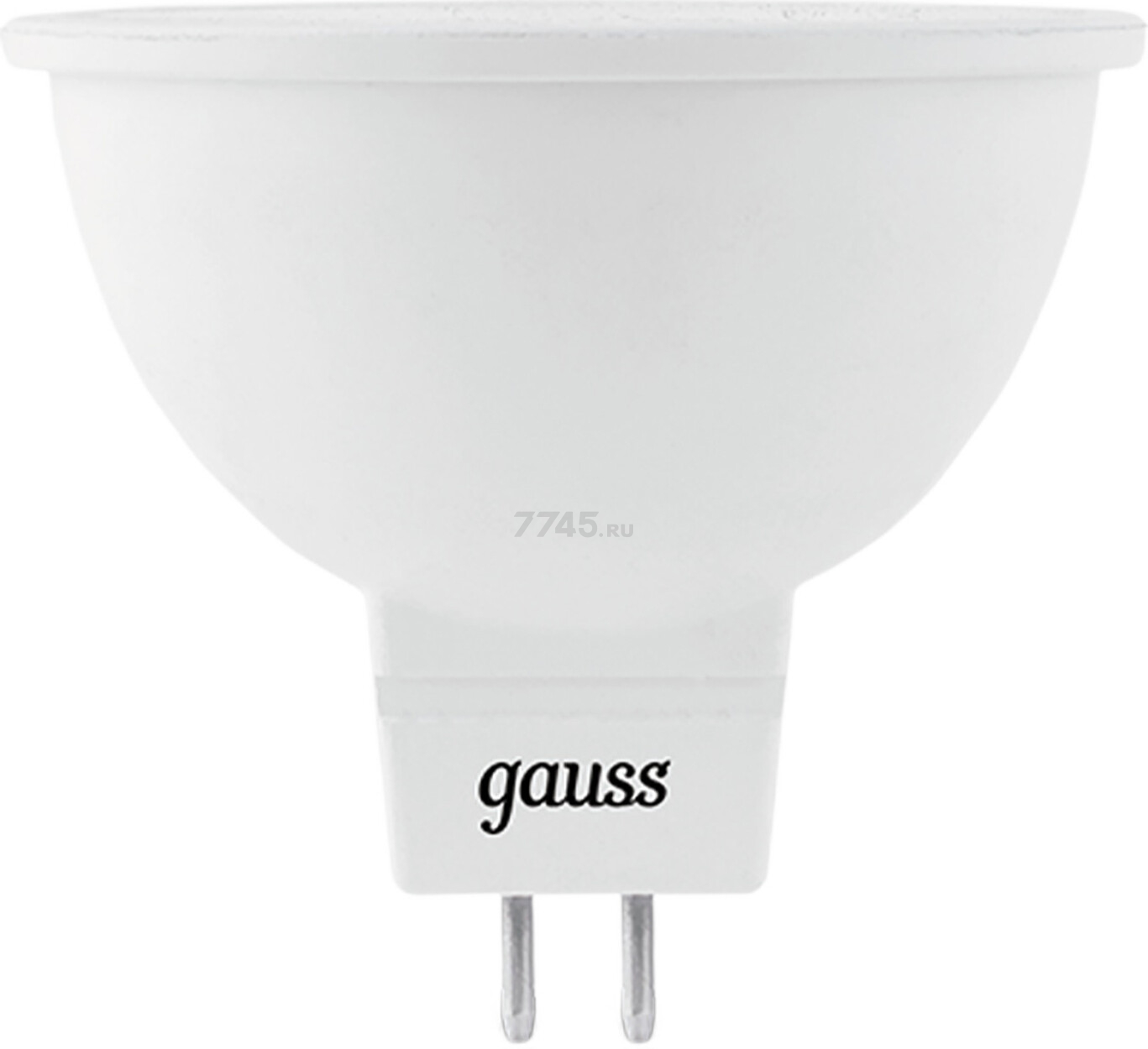 Лампа светодиодная GU5.3 GAUSS Black 5 Вт 6500К (201505305)
