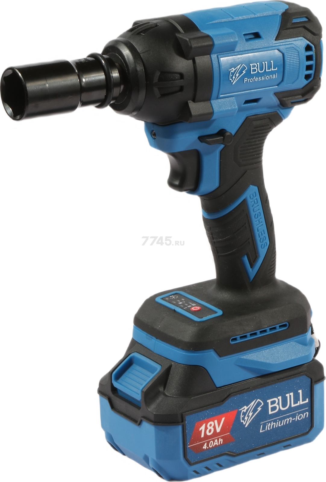 Гайковерт аккумуляторный ударный BULL SC 1804 XLTpro (0329204) - Фото 14