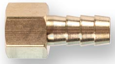 Переходник внутренняя резьба G1/4-елочка 10 мм ECO латунь (AB-FT14/E10)