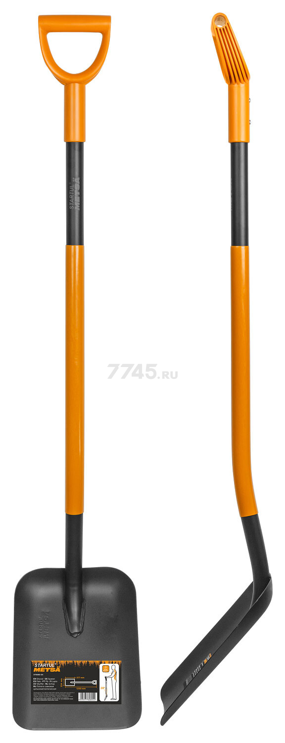 Лопата совковая STARTUL Metsa (ST6080-04) - Фото 5