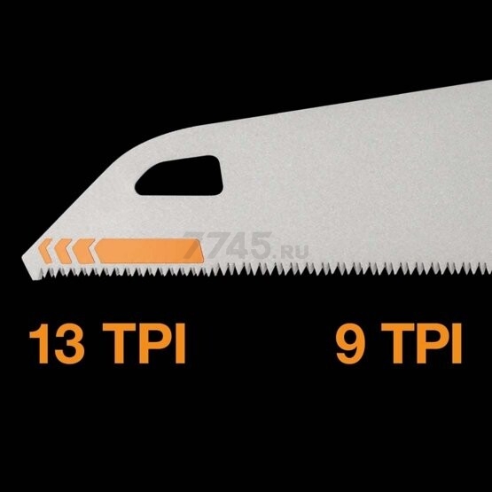Ножовка по дереву 380 мм FISKARS PowerTooth (1062930) - Фото 9
