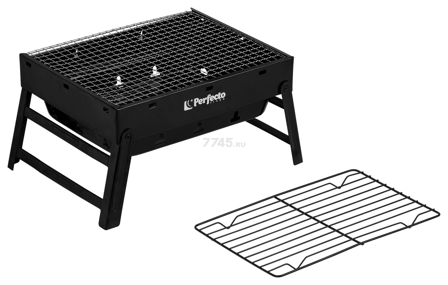 Мангал-барбекю PERFECTO LINEA 35х27х20 см (47-135272) - Фото 12
