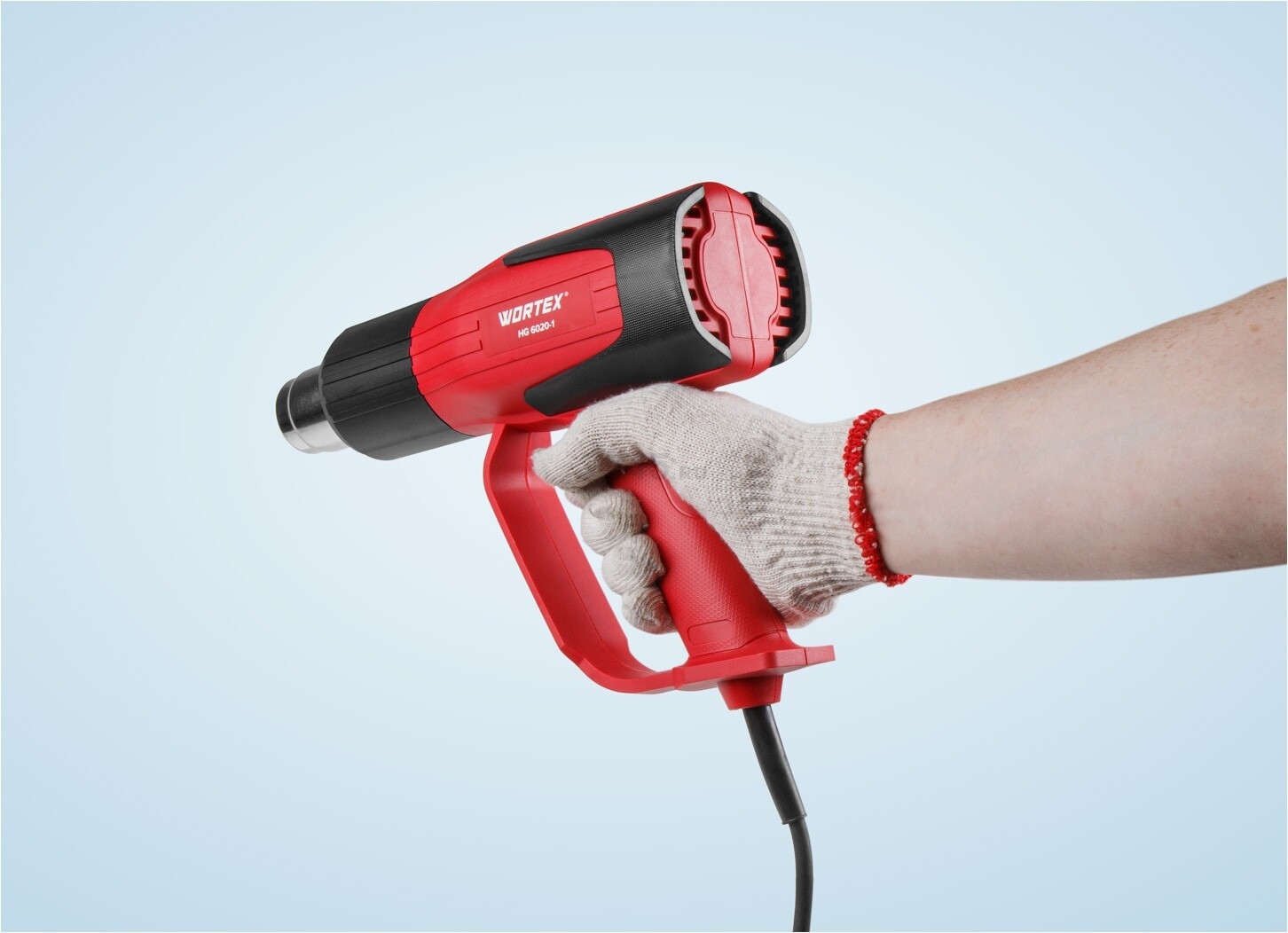 Фен строительный (термовоздуходувка) WORTEX HG 6020-1 (0334327) - Фото 10
