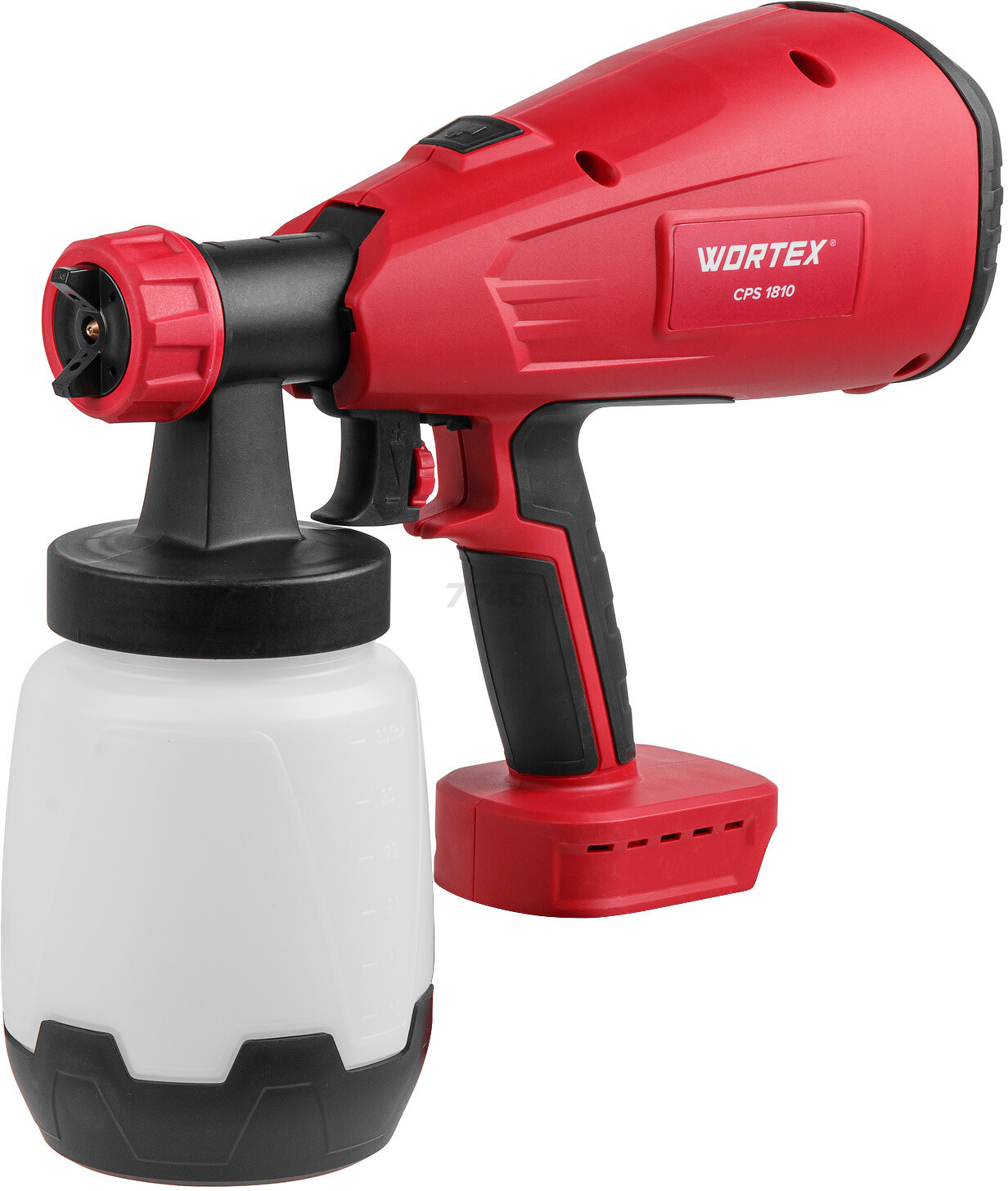 Краскораспылитель аккумуляторный WORTEX CPS 1810 XLT SOLO (0333262) - Фото 10