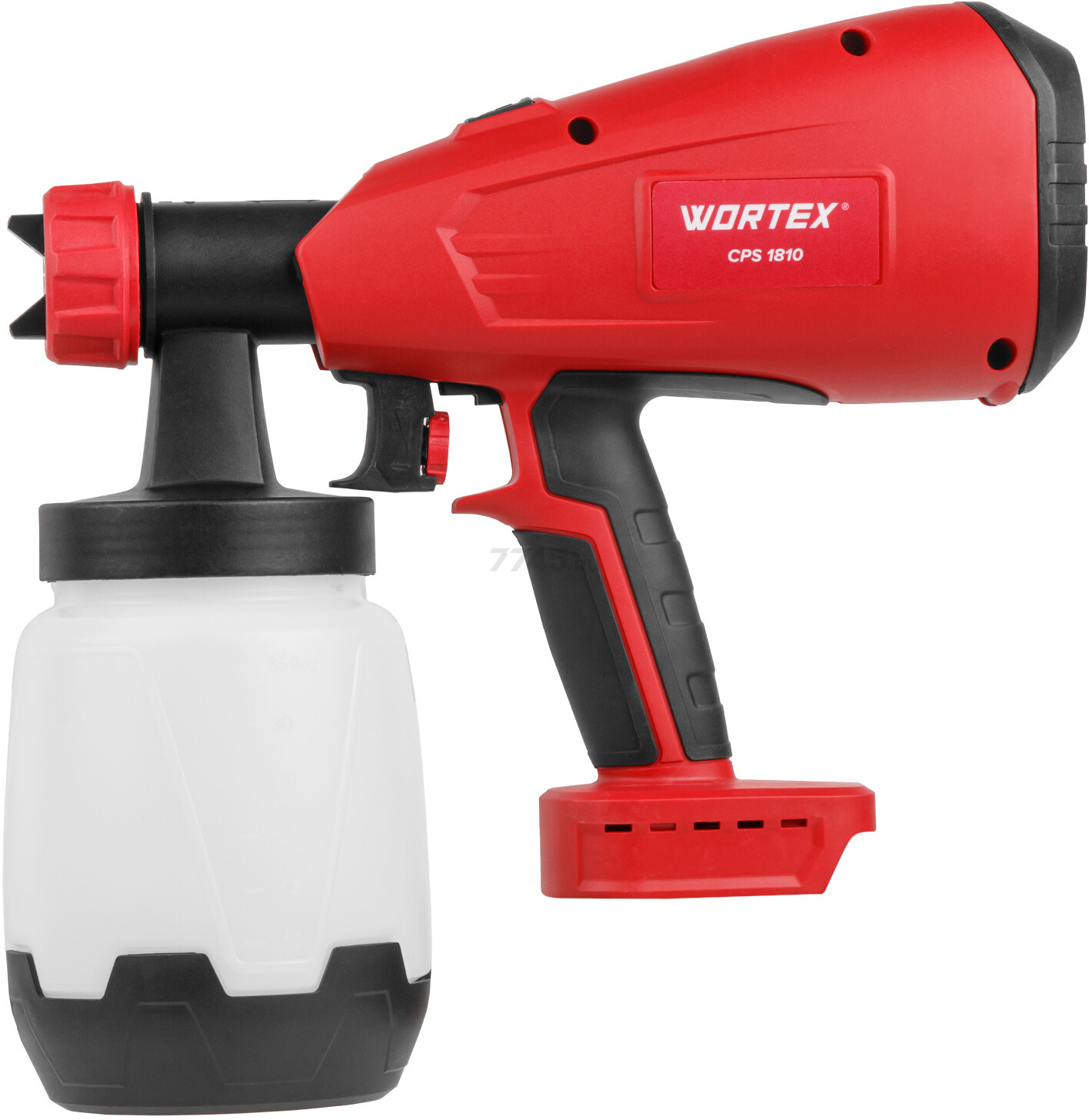 Краскораспылитель аккумуляторный WORTEX CPS 1810 XLT SOLO (0333262) - Фото 11
