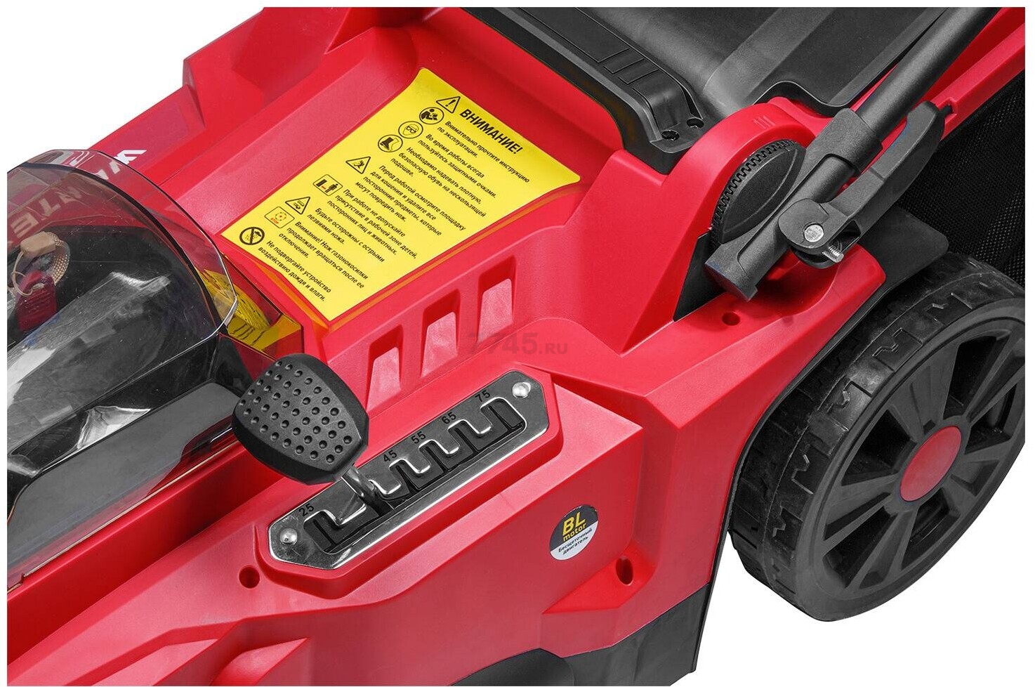 Газонокосилка аккумуляторная WORTEX CLM 3836 XLT SOLO (0333235) - Фото 14