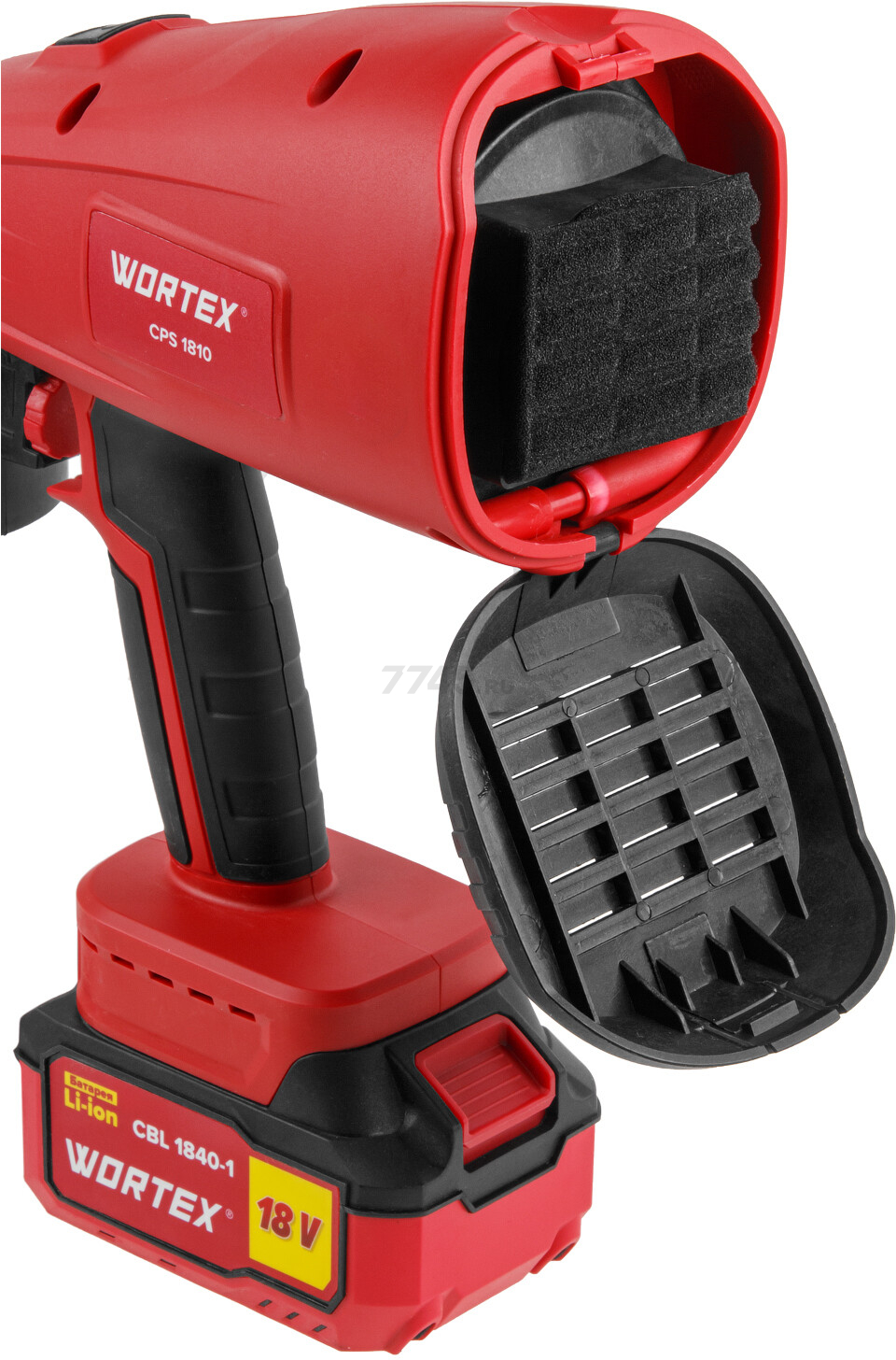 Краскораспылитель аккумуляторный WORTEX CPS 1810 XLT SOLO (0333262) - Фото 14