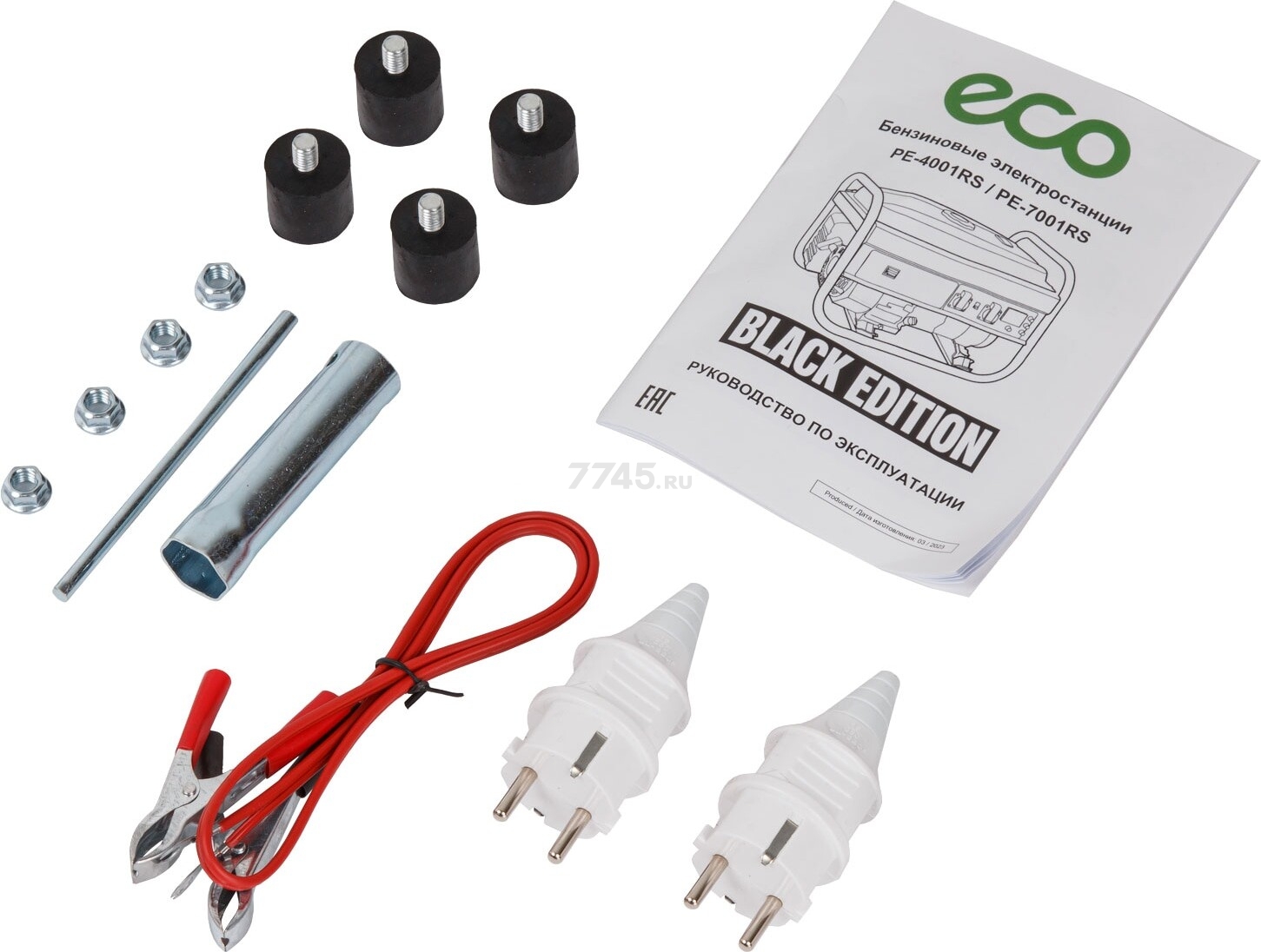 Генератор бензиновый ECO PE-4001RS Black Edition (EC1565-1) - Фото 9