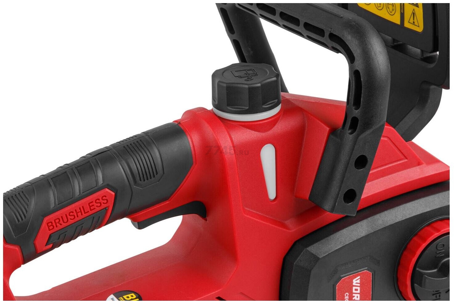 Пила цепная аккумуляторная WORTEX CEC 3018 XLT SOLO (0333223) - Фото 7