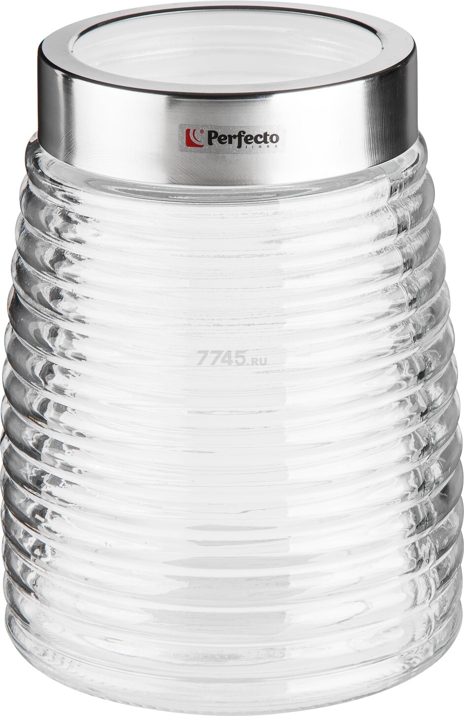 Банка стеклянная для сыпучих продуктов PERFECTO LINEA Azhur 1,25 л (34-125001)