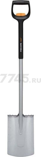 Лопата штыковая FISKARS Xact телескопическая прямая (1066733) - Фото 5