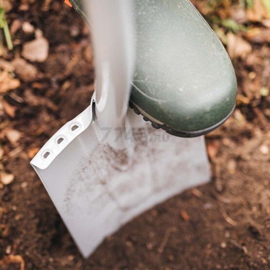 Лопата штыковая FISKARS Xact телескопическая прямая (1066733) - Фото 13