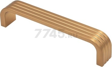 Ручка мебельная скоба STARFIX h94-128 бронза полированная (SMF-10768)