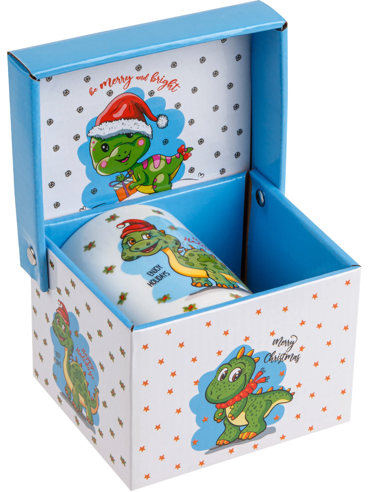 Кружка керамическая PERFECTO LINEA Christmas Dragon-1 360 мл (30-063301) - Фото 2