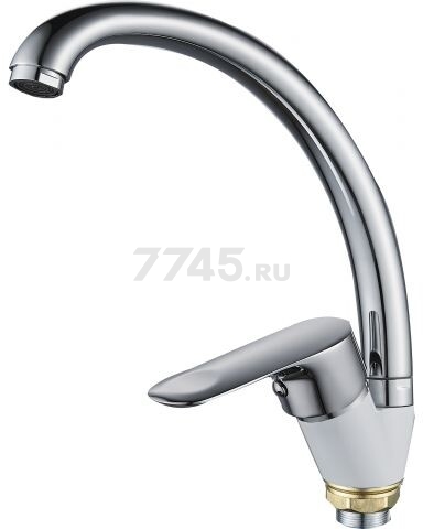 Смеситель для кухни ECONOCE серия 280 белый (EC0283WT) - Фото 6