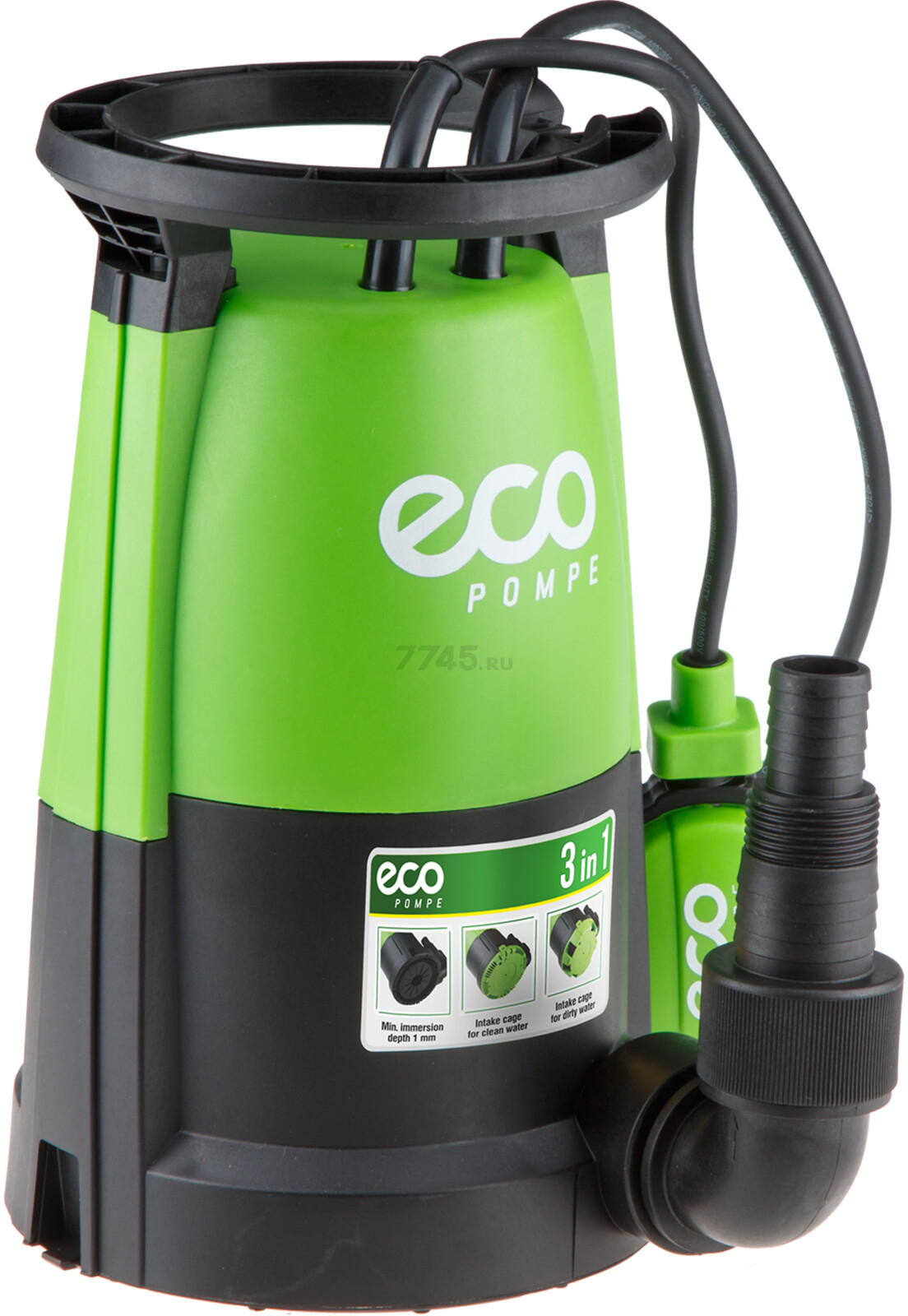 Насос дренажный 3-в-1 ECO DP-606i (EC4210-1) - Фото 12